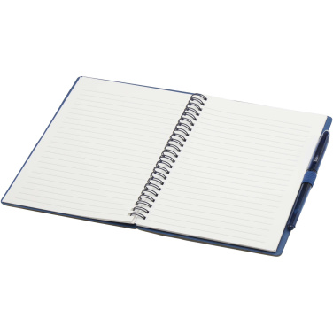 Logotrade advertising product picture of: Slate reusable soft cover notebook and pen set (black ink)