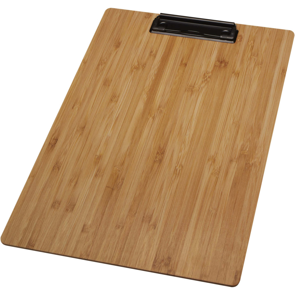 Logo trade promotional products image of: Tavula bamboo clipboard