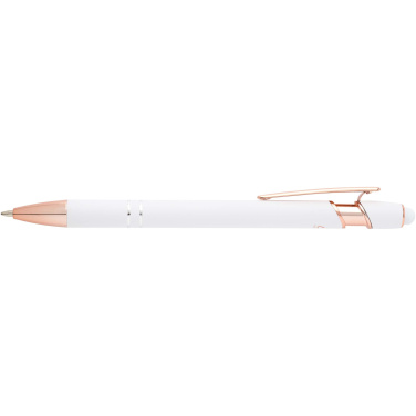 Logotrade advertising product image of: Nanna ballpoint pen with rose gold finish (black ink)