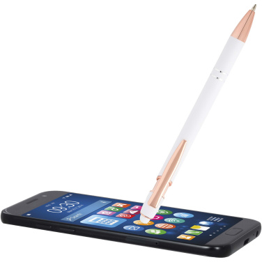 Logotrade promotional product image of: Nanna ballpoint pen with rose gold finish (black ink)