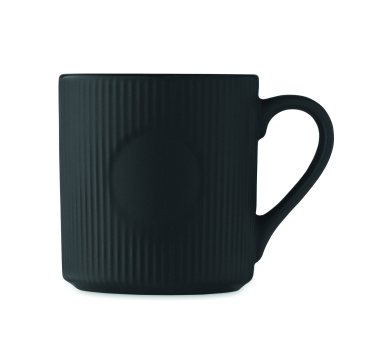 Logotrade corporate gifts photo of: Ribbed ceramic mug mat 340 ml