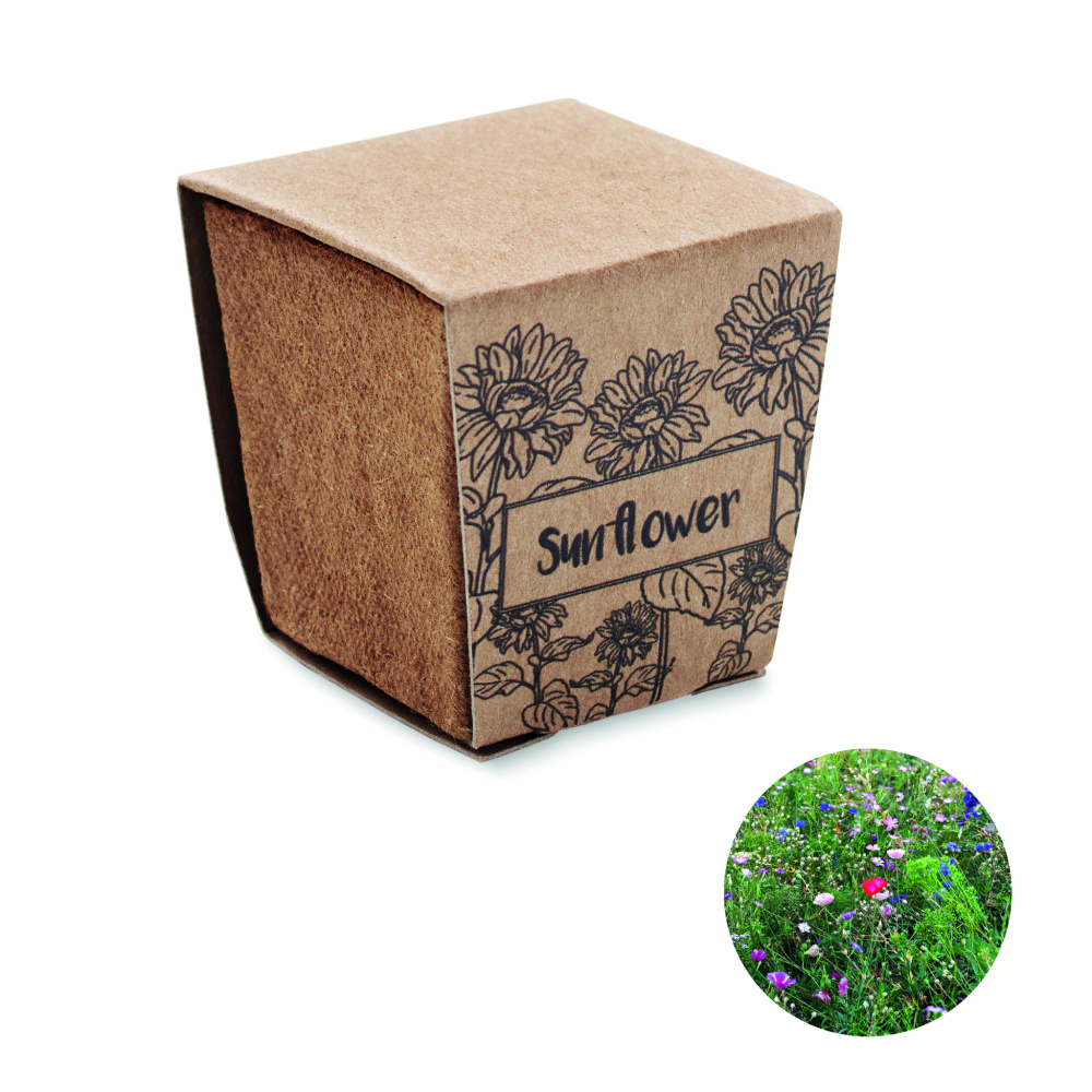 Logotrade advertising product image of: Sunflower growing kit