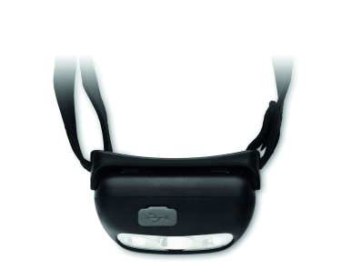 Logo trade corporate gifts image of: Rechargeable LED head torch