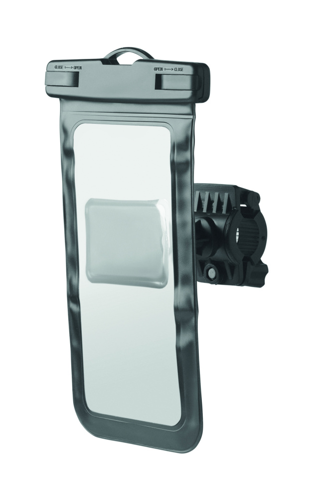 Logo trade promotional merchandise image of: Bike mobile mount case in PVC