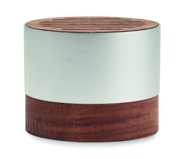 Logo trade corporate gifts image of: Recycled aluminium speaker