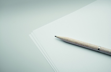 Logotrade corporate gift image of: Wheat straw/ABS twist pen set