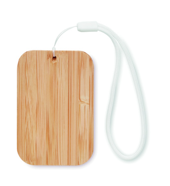 Logo trade promotional products picture of: 15W wireless charger in bamboo