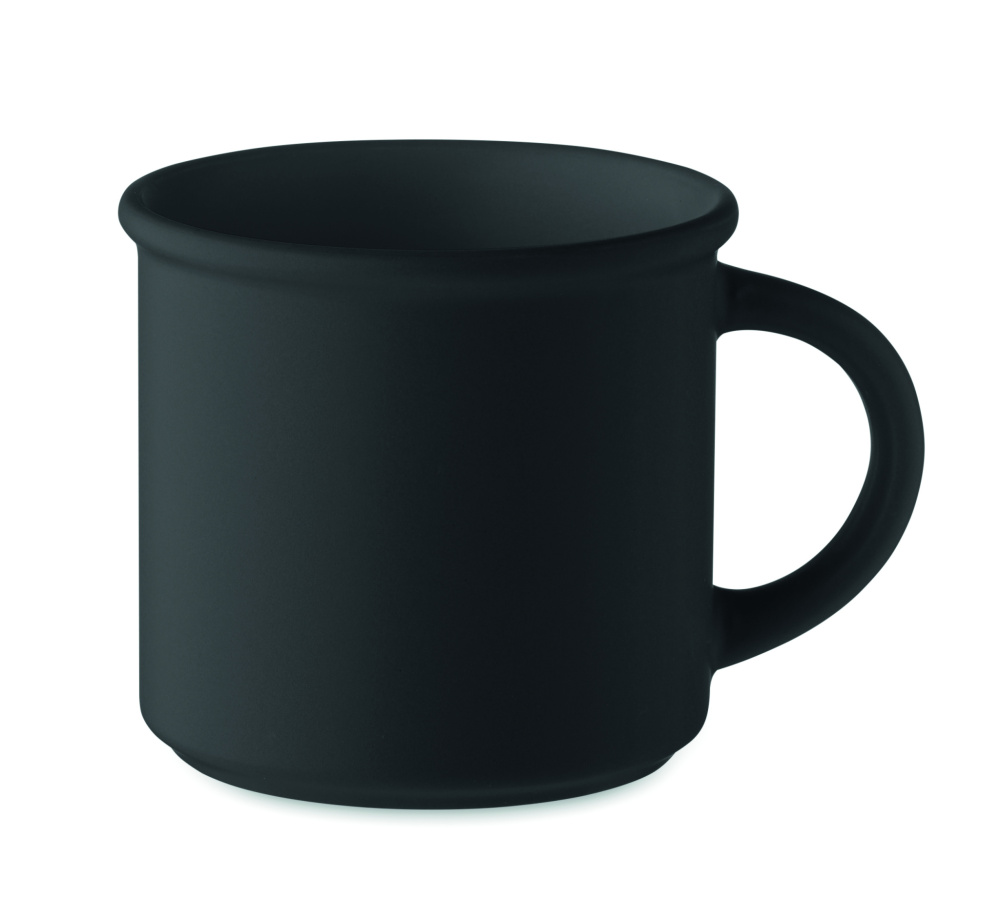 Logo trade advertising products image of: Matt ceramic mug 300 ml