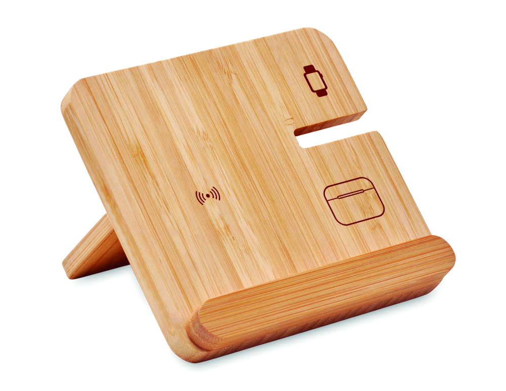 Logotrade promotional merchandise picture of: 3 in 1 15W wireless charger