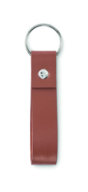 Logotrade business gift image of: PU loop key ring