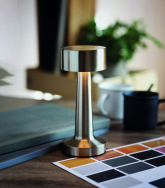 Logo trade promotional gift photo of: Rechargeable iron table lamp