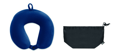 Logo trade promotional merchandise picture of: Travel pillow in foam