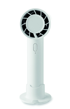 Logo trade promotional items image of: Small portable fan 2000 mAh