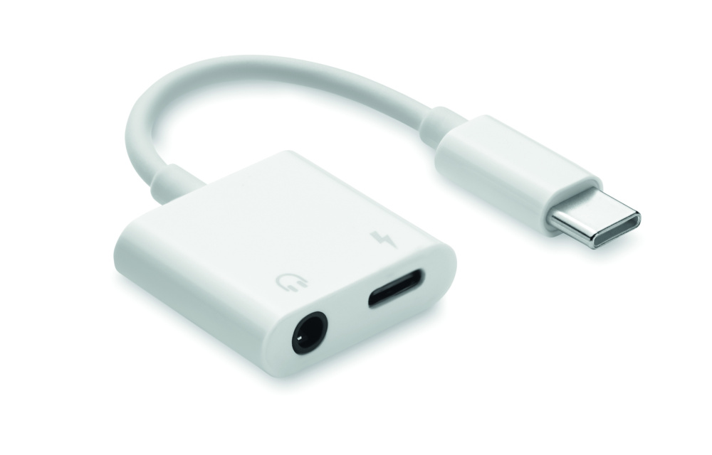 Logotrade promotional gift picture of: ABS jack audio splitter type C