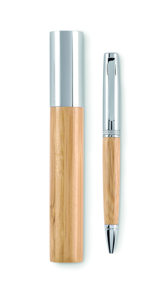 Logotrade promotional giveaway picture of: Metal twist ball pen in tube