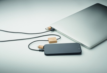 Logo trade promotional merchandise image of: 60W charging cable