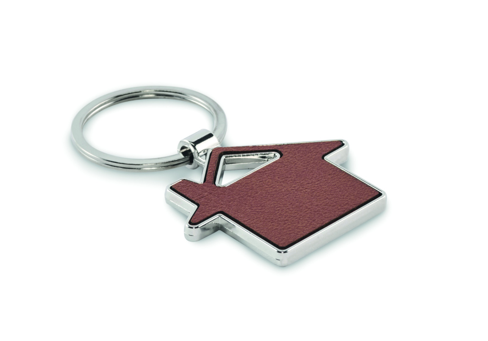 Logotrade promotional merchandise image of: House shaped key ring
