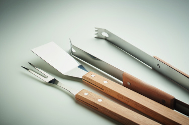Logo trade promotional item photo of: Oakwood barbecue set