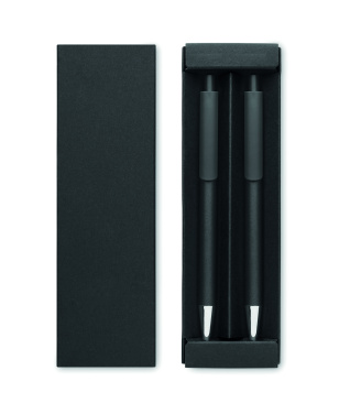 Logo trade promotional products picture of: Recycled aluminium pen set
