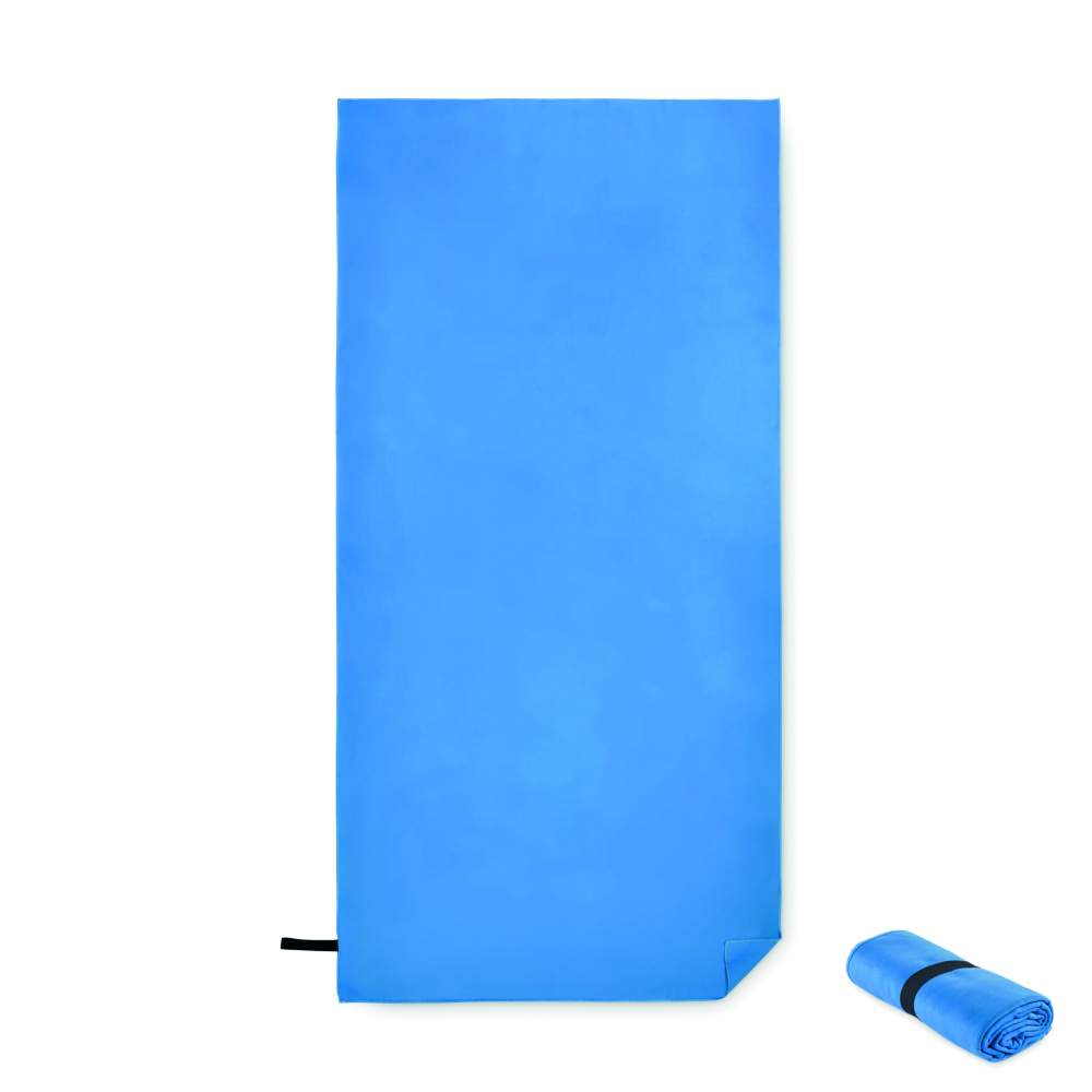 Logo trade promotional item photo of: Double sided microfibre towel