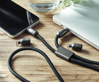 Logo trade advertising product photo of: 60W phone holder lanyard cable