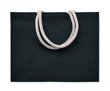Logo trade corporate gifts picture of: Jute bag with cotton handle