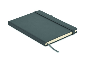 Logo trade corporate gift photo of: Recycled Leather A5 notebook