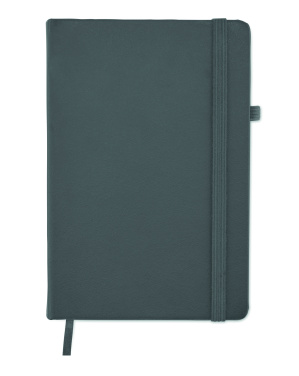 Logotrade promotional giveaways photo of: Recycled Leather A5 notebook
