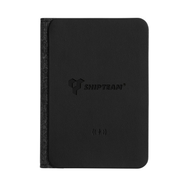 Logotrade promotional item image of: Trackmate RCS rpolyester passport holder worldwide locating