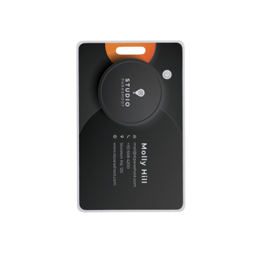 Logotrade promotional gift image of: Findit RCS rplastic ultra-thin finder card rechargeable