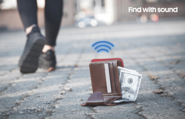 Logo trade business gift photo of: Findit RCS rplastic ultra-thin finder card rechargeable