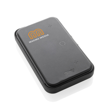 Logotrade promotional product picture of: Swiss Peak RCS recycled travel case with 3 in 1 charger