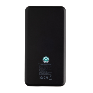 Logotrade promotional gift image of: Boostcore RCS recycled plastic powerbank 10.000mAh USB C