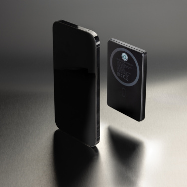 Logotrade advertising products photo of: Orion RCS recycled aluminum 5000 mah 5W magnetic powerbank