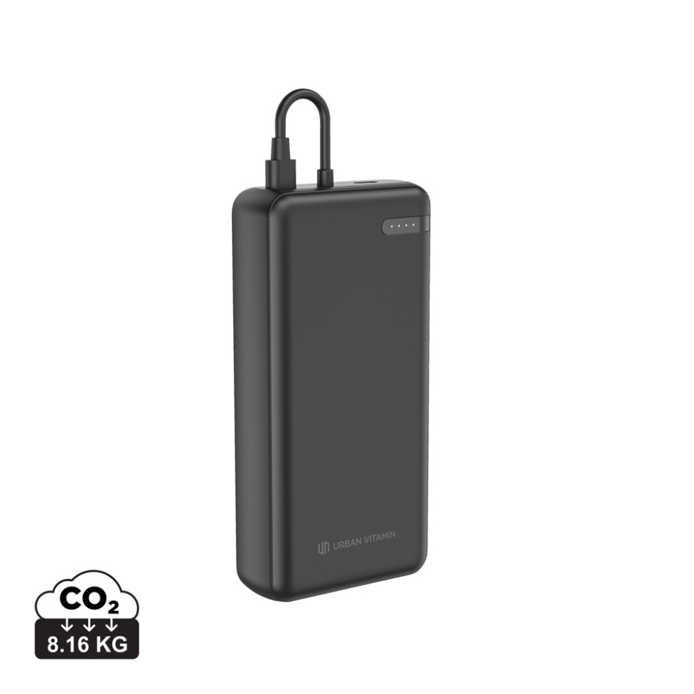 Logotrade promotional item picture of: Urban Vitamin Menlo Park RCS rplastic 20,000 20WPD powerbank