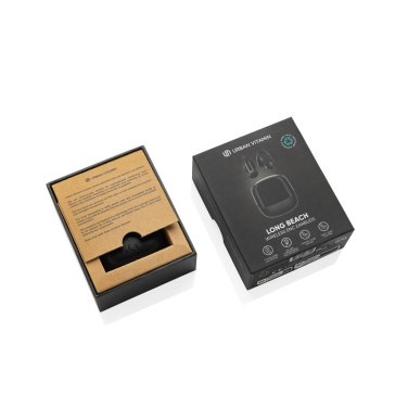 Logo trade promotional item photo of: Urban Vitamin Long Beach ENC rplastic wireless earbuds