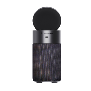 Logotrade promotional item picture of: Urban Vitamin Anaheim RCS recycled 10W speaker 15W charger