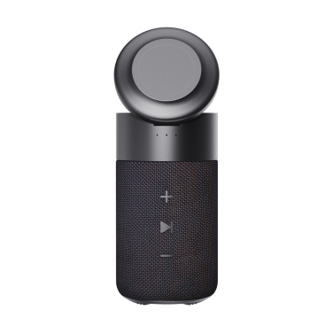 Logo trade promotional giveaway photo of: Urban Vitamin Anaheim RCS recycled 10W speaker 15W charger