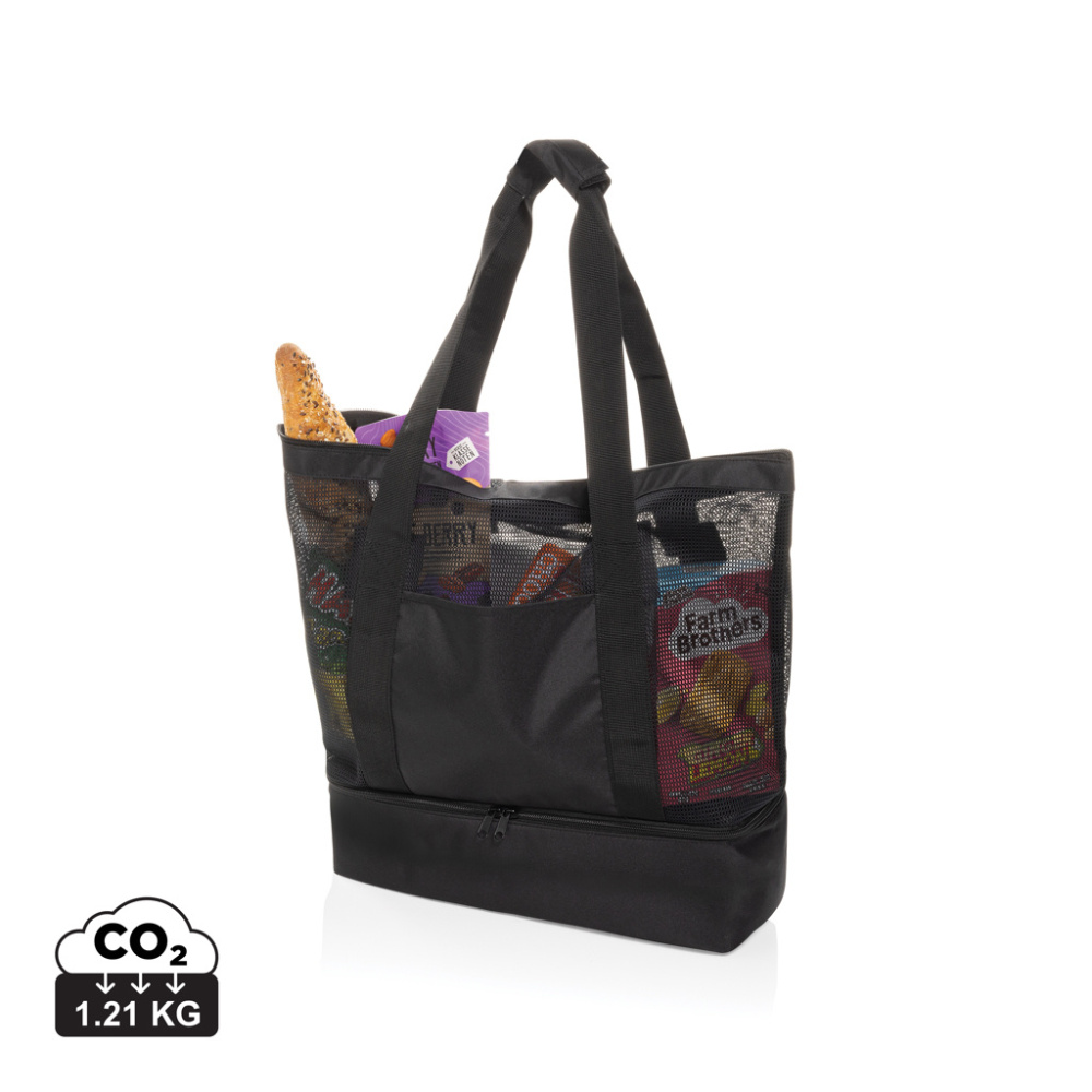 Logotrade business gift image of: Iqlo Aware™ RPET 2-in-1 cooler tote