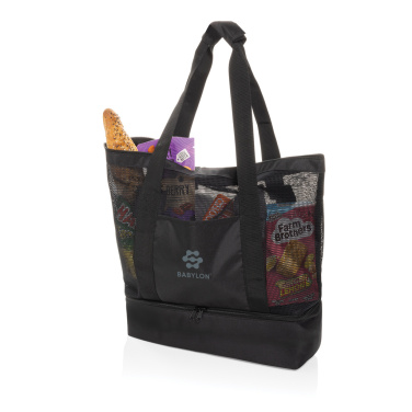 Logotrade advertising products photo of: Iqlo Aware™ RPET 2-in-1 cooler tote