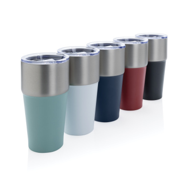 Logo trade business gift photo of: Fluid RCS certified recycled steel tumbler 500ml