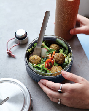 Logo trade promotional product photo of: Black+Blum Glass Lunch Bowl 750ml