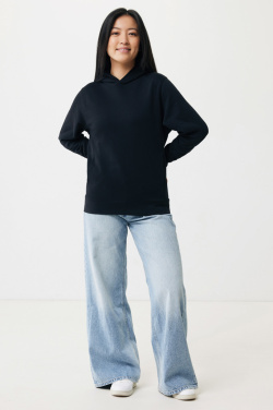 Logo trade advertising products picture of: Iqoniq Yengo recycled cotton hoodie with sidepockets