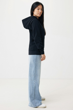 Logo trade promotional product photo of: Iqoniq Yengo recycled cotton hoodie with sidepockets