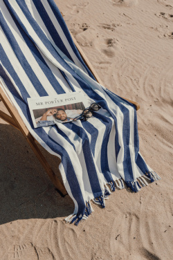 Logo trade promotional products image of: VINGA Ornos GRS recycled cotton hammam towel