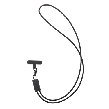 Logo trade promotional gifts picture of: Terra RCS recycled PET phone cord with dual charge cable
