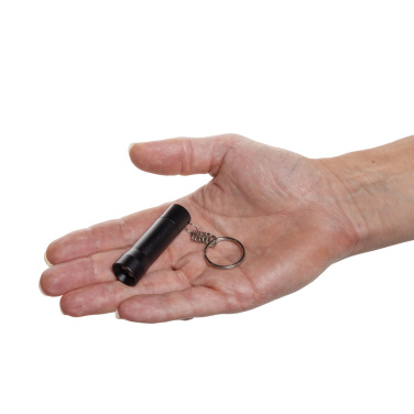 Logotrade business gift image of: Flash RCS recycled aluminium keychain torch