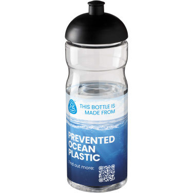 Logo trade advertising product photo of: H2O Active® Eco Base 650 ml dome lid sport bottle