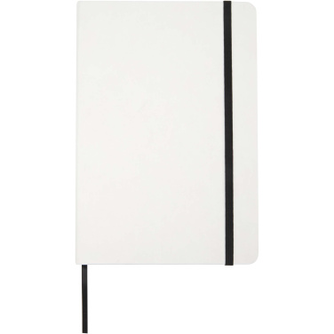 Logo trade promotional products picture of: Holm A5 stone paper hard cover notebook with lined pages