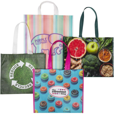 Logo trade promotional merchandise picture of: Laminated totes sample box